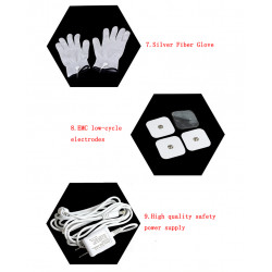 Elitzia ETBZ0110B 6 In 1 Multifunctional Color Light Ion Ultrasonic EMS Body Massage Slimming Instrument