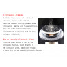 Elitzia ETBZ0110B 6 In 1 Multifunctional Color Light Ion Ultrasonic EMS Body Massage Slimming Instrument