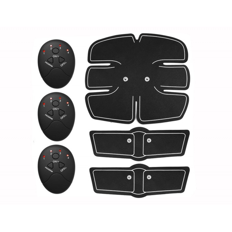 Body Shaper Intelligent Portable EMS Fitness Instrument USB Rechargeable Home Use Elitzia ETEMS824U