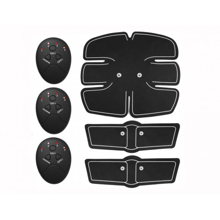 Body Shaper Intelligent Portable EMS Fitness Instrument USB Rechargeable Home Use Elitzia ETEMS824U
