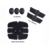 Body Shaper Intelligent Portable EMS Fitness Instrument USB Rechargeable Home Use Elitzia ETEMS824U