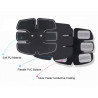 Body Shaper Intelligent Portable EMS Fitness Instrument USB Rechargeable Home Use Elitzia ETEMS824U
