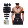 Body Shaper Intelligent Portable EMS Fitness Instrument USB Rechargeable Home Use Elitzia ETEMS824U