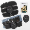 Body Shaper Intelligent Portable EMS Fitness Instrument USB Rechargeable Home Use Elitzia ETEMS824U