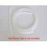 39" 1M Silicone Tube Spare Parts For Vacuum Or Diamond Microdermabrasion Machine Elitzia ETFT957