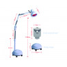 Elitzia ETH3163 Stand Far Infrared Thermal Heating Lamp Relaxing Body Easy Operate Lay Down Or Sit Floor 4 Types Options