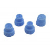 Face Care Beauty Set Hydro Facial Dermabrasion Water Scrub Silicone Tips 4 Pcs For Elitzia ETLB245 Or ETLB248 Beauty Machine