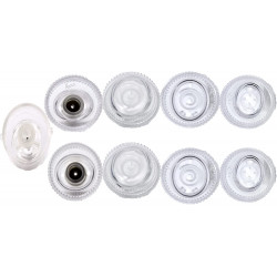 Facial Care Skin Beauty Set Hydro Facial Dermabrasion Water Peeling Tips 9 Pcs For Elitzia ETLB245 ET89 ETLB248 Beauty Machine