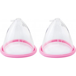 Elitzia Accessories Cup One Pair Breast Enlargement Vacuum Pump Cups 90
