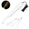 High Frequency Facial Machine Skin Acne Spot Wrinkles Remover Beauty Device With 4 Electrodes Red Color Elitzia ETSR001