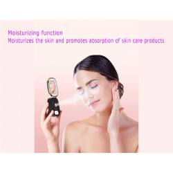Face Humidifier Mirror Nano Spray Water Hydration Instrument Steam Face Device Cold Spray Beauty USB Charging Eliztia ETBC1856