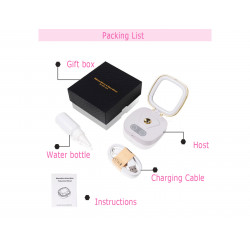 Face Humidifier Mirror Nano Spray Water Hydration Instrument Steam Face Device Cold Spray Beauty USB Charging Eliztia ETBC1856