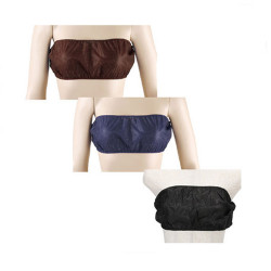 Disposable Bra for Beauty Salon Travel Wrapped Chest Underwear Corset Breathable 50 pcs Per Set Elitzia ETC003