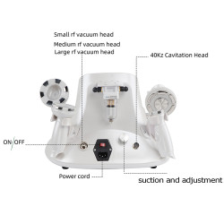 3 in 1 Anti-wrinkle Anti-cellulite Body Shaper Weight Loss Skin Care Machine Beauty Elitzia ET820