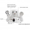 3 in 1 Anti-wrinkle Anti-cellulite Body Shaper Weight Loss Skin Care Machine Beauty Elitzia ET820