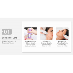 Diamond Microdermabrasion Updated 5 in 1 Skin Scrubber Peeling Facial Care Anti Aging Machine Elitzia ETNF904
