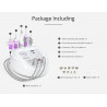 Diamond Microdermabrasion Updated 5 in 1 Skin Scrubber Peeling Facial Care Anti Aging Machine Elitzia ETNF904