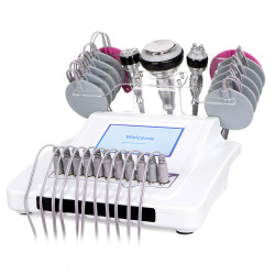 Body Slimming 5 in 1 40K Skin Tightening Microcurrent EMS Body Shaper Cellulite Reduction Massager Touch Screen Elitzia ET4201B