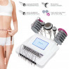 Body Slimming 5 in 1 40K Skin Tightening Microcurrent EMS Body Shaper Cellulite Reduction Massager Touch Screen Elitzia ET4201B