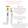 Golden Face Massage Stick T Shape Face lifting and Tightening Massager litzia ETKD9060