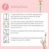 Golden Face Massage Stick T Shape Face lifting and Tightening Massager litzia ETKD9060