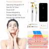 Golden Face Massage Stick T Shape Face lifting and Tightening Massager litzia ETKD9060