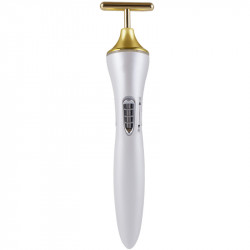 Golden Face Massage Stick T Shape Face lifting and Tightening Massager litzia ETKD9060