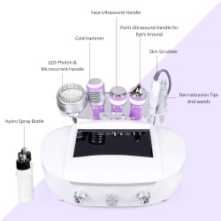 Diamond Microdermabrasion Bio Mico Photon Machine Multifunction Facial Care Device Elitzia ET1806H