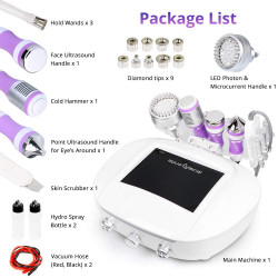 Diamond Microdermabrasion Bio Mico Photon Machine Multifunction Facial Care Device Elitzia ET1806H
