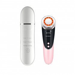 Skin Care Device Galvanic Ion  Facial EMS Acne Blackhead Remover Led Photon Anti-Wrinkle Home Use Beauty Machine Elitzia ETOF133