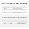 Frequency Facial Scalp Care Probes Spot Remover Portable Acne Treatment Massager 4 Electrodes Two Color Choice Elitzia ETSR002