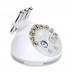 4 In 1 Diamond Dermabrasion Skin Scrubber Vacuum Facial peeling Sprayer Acne Remover Skin Care Beauty Machine Elitzia ET33P4