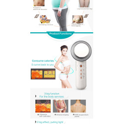 Elitzia 3 In 1 Body Shaping Machine Relax Fatigue Massager EMS  Skin Lift and Tightening Anti Cellulite Machine ETWD002
