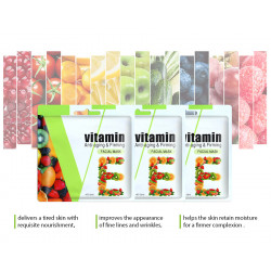 Facial cover Vitamin B3 E C Facial Care Mask ETTM01 ETTM02 ETTM03