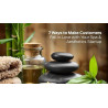 Beauty Salon Body Massage Volcanic Stone Heater Massager For Back Elitzia ETPS325