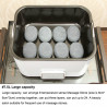 Beauty Salon Body Massage Volcanic Stone Heater Massager For Back Elitzia ETPS325
