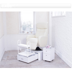Pedicure Trolley Nail Salon Rolling Foot Basin Cart Foot Bath Foot Massage Tool Elitzia ETST22