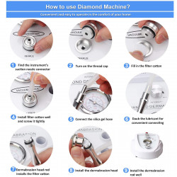 Elitzia Diamond Dermabrasion Vacuum Facial peeling Machine Blackhead Acne Remover Skin Care Beauty Machine ET22P1