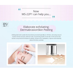 Elitzia Diamond Dermabrasion Vacuum Facial peeling Machine Blackhead Acne Remover Skin Care Beauty Machine ET22P1
