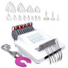 Elitzia Multifunctional EMS Vacuum Cupping Scraping Therapy Massage Beauty Machine  with 24 Cups and 3 Pumps ET3000