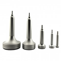 Vacuum Tonning Head For Vacuum Beauty Machine 5 Handles Per Set Metal Material With Roll Beads Spare Parts ET2188