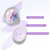 10 Set Facial Clay Skin Cleansing Mask Refreshing Purple Clay Mask Mini Package Easy to Carry Travel Ellitzia ETCM03 (Lotus)