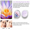 10 Set Facial Clay Skin Cleansing Mask Refreshing Purple Clay Mask Mini Package Easy to Carry Travel Ellitzia ETCM03 (Lotus)