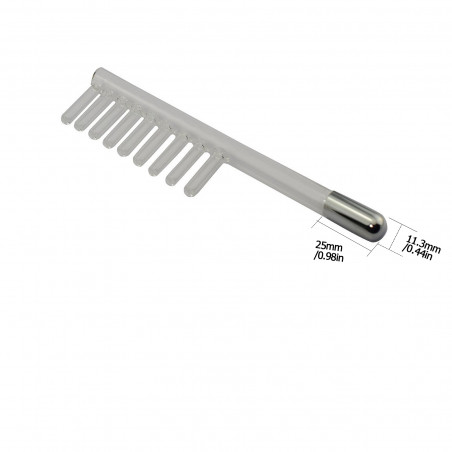 Infrared Purple Electrode Spare Part ETHF002H For Elitzia High Frequency Handheld Instrument (Hair Comb Electrode)