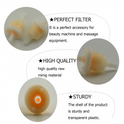 Elitzia ET28533 Spare Parts 10 Pcs Filters for Vacuum Diamond Microdermabrasion