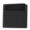 Elitzia Nail Rest Set Hand Rest For Nails PU Leather Salon Nail Hand Rest Cushion Manicure Tool ET28219 (Armrest Black)