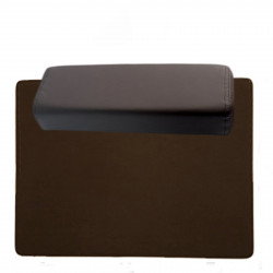 Elitzia Nail Rest Set Hand Rest For Nails PU Leather Salon Nail Hand Rest Cushion Manicure Tool ET28219 (Armrest Brown)