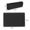 Elitzia Nail Rest Set Hand Rest For Nails PU Leather Salon Nail Hand Rest Cushion Manicure Tool ET28219 (Armrest Heart Black)