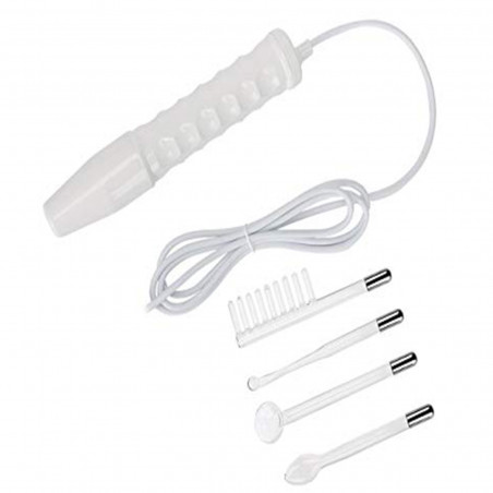 High Frequency Facial Acne Extractor Scar Treatment Hair Growth Probes Portable Beauty Facial Machine Elitzia ETHF002(Purple)