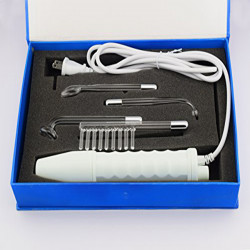 High Frequency Facial Acne Extractor Scar Treatment Hair Growth Probes Portable Beauty Facial Machine Elitzia ETHF002(Purple)